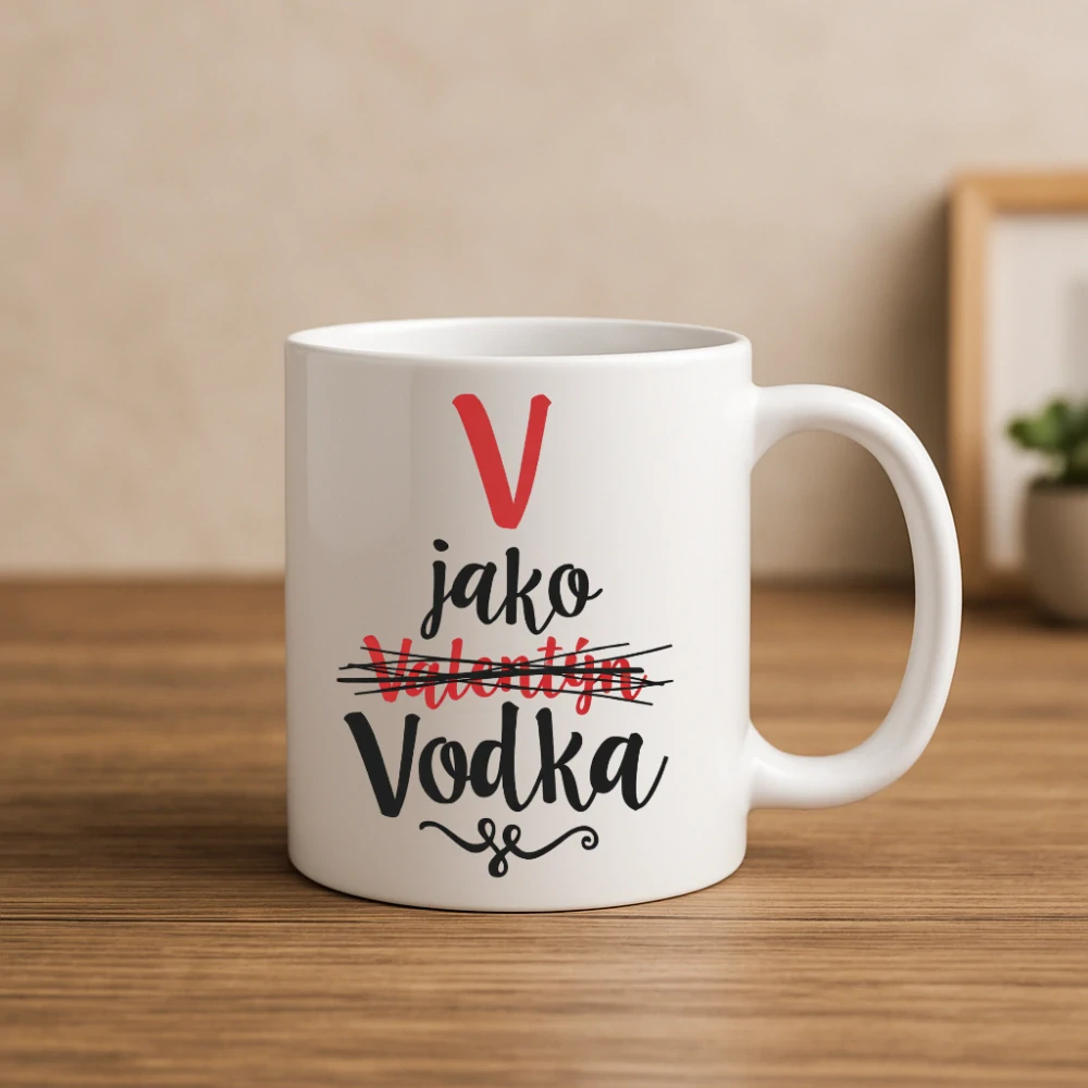 Hrnek – V jako vodka