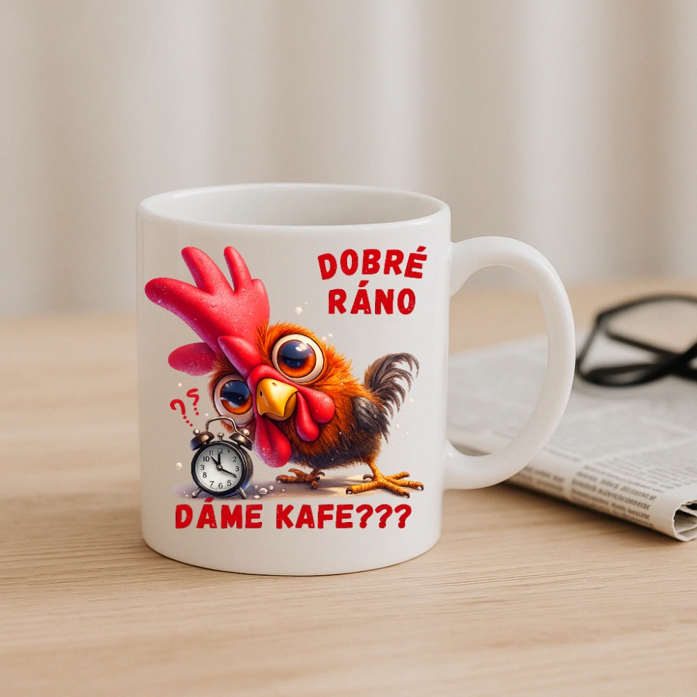 Hrnek – Dobré ráno. Dáme kafe???