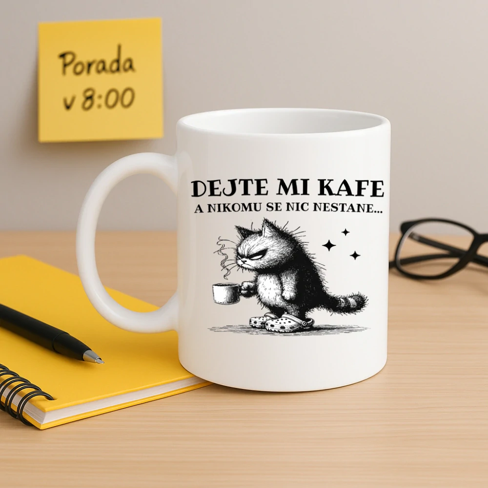 Hrnek Dejte mi kafe – a nikomu se nic nestane