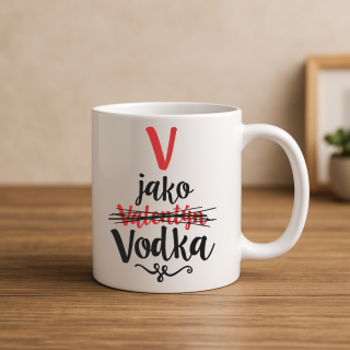 Hrnek – V jako vodka
